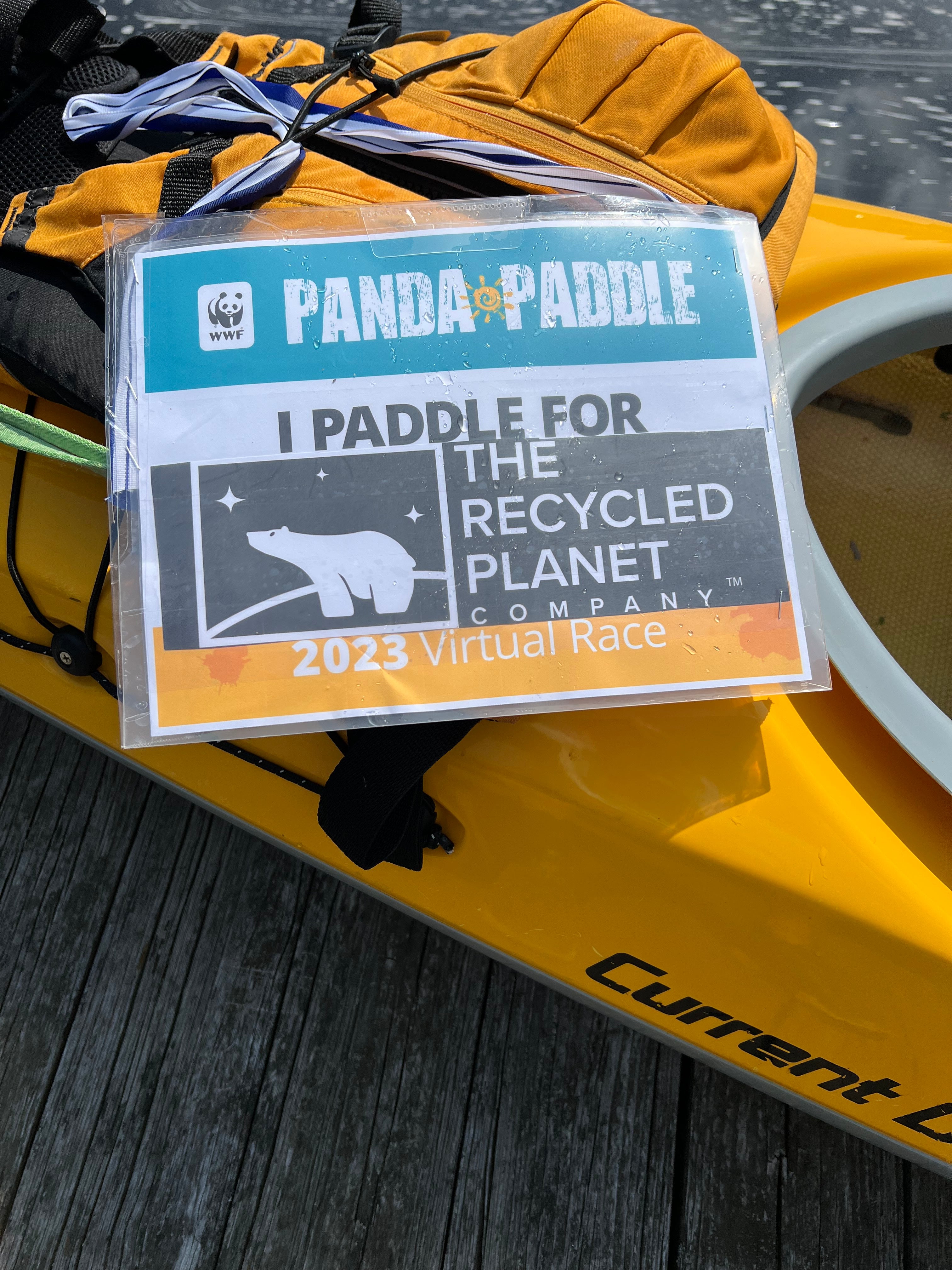 The Recycled Planet Supports World Wildlife Fund's Panda Paddle