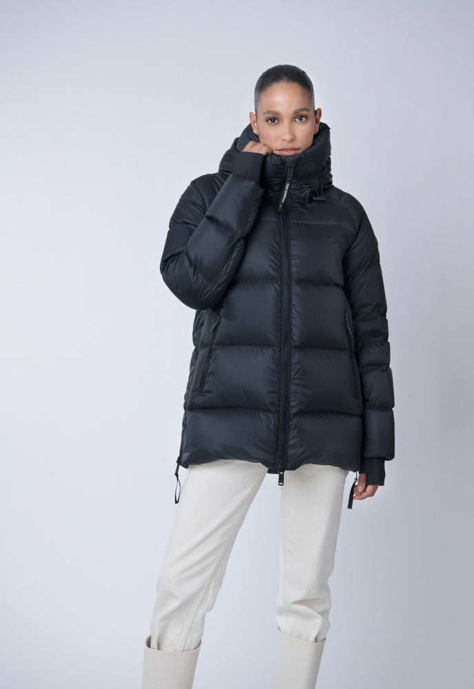 Orsa Women's Hooded Winter Coat | Eco-Friendly Outerwear – The Recycled ...