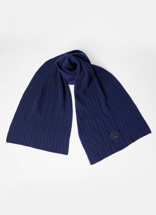 OTA Scarf – sustainable knit accessory made from recycled fibers.